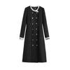 Women's Dress Plus Size Small Fragrant Wind Long Sleeve Temperament Autumn New Mid Length Dress