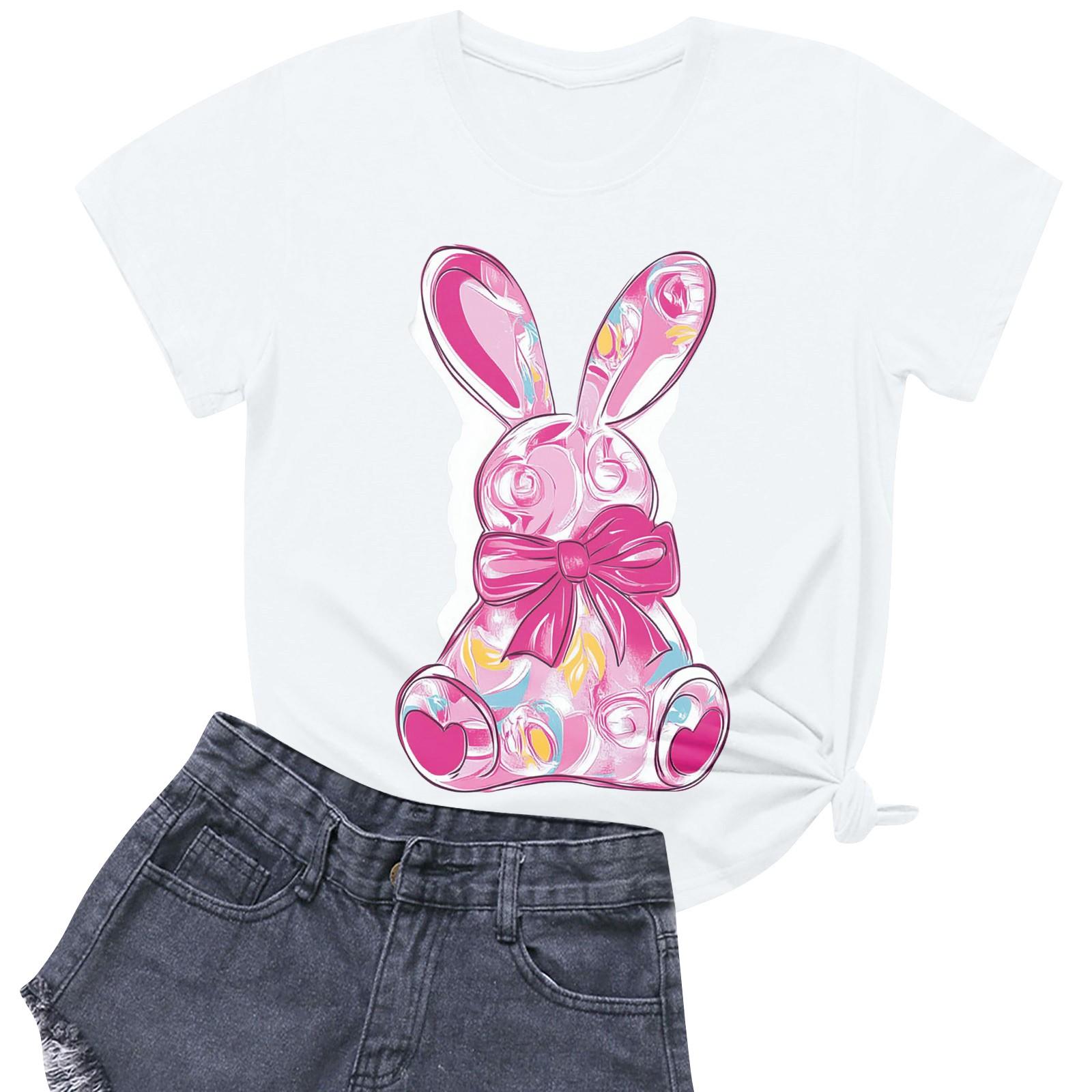 

Женская повседневная футболка с круглым вырезом и короткими рукавами с принтом L бежевый