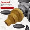 Sawtooth Brazed Step Reaming Drill Free Cutting Wear Resistant Tool for Granite Stone Opening Home Renovation DIY Handcraft Works
