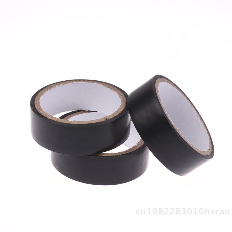  | 10Pcs Black PVC Electrical Tape - 18mm X 5m Black Flame Retardant High Temperature Insulation Tape for Wiring and Repairs