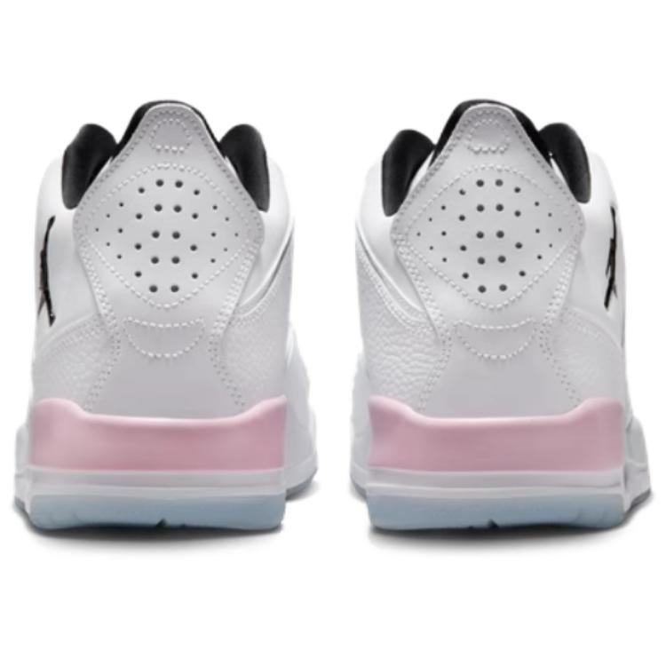 New Jordan Courtside 23 Anti Slip Wear Resistant Mid Top Vintage Basketball Shoes Men's White IH0650-141