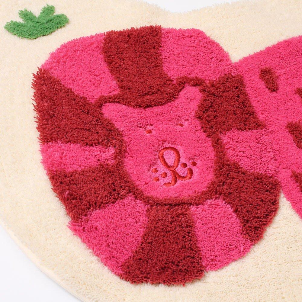 isso ecco Animal Toilet Mat, Paper Holder Cover, and Slippers Set (Lion)