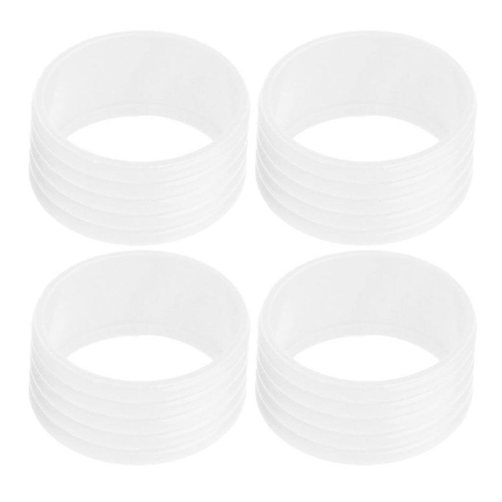 4Pcs Tennis Racket Grip Rings Racket Fixed Rings Grip Tape for Tennis Racket Handle Tacky Tennis Racket Grip Bands Set