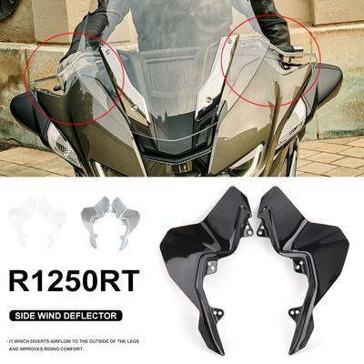 New 3 Colors Motorcycle Handlebar Front Side Wind Deflector Windshield For BMW R1250RT R1250 RT R 1250 RT R1250rt 2021 2022 2023