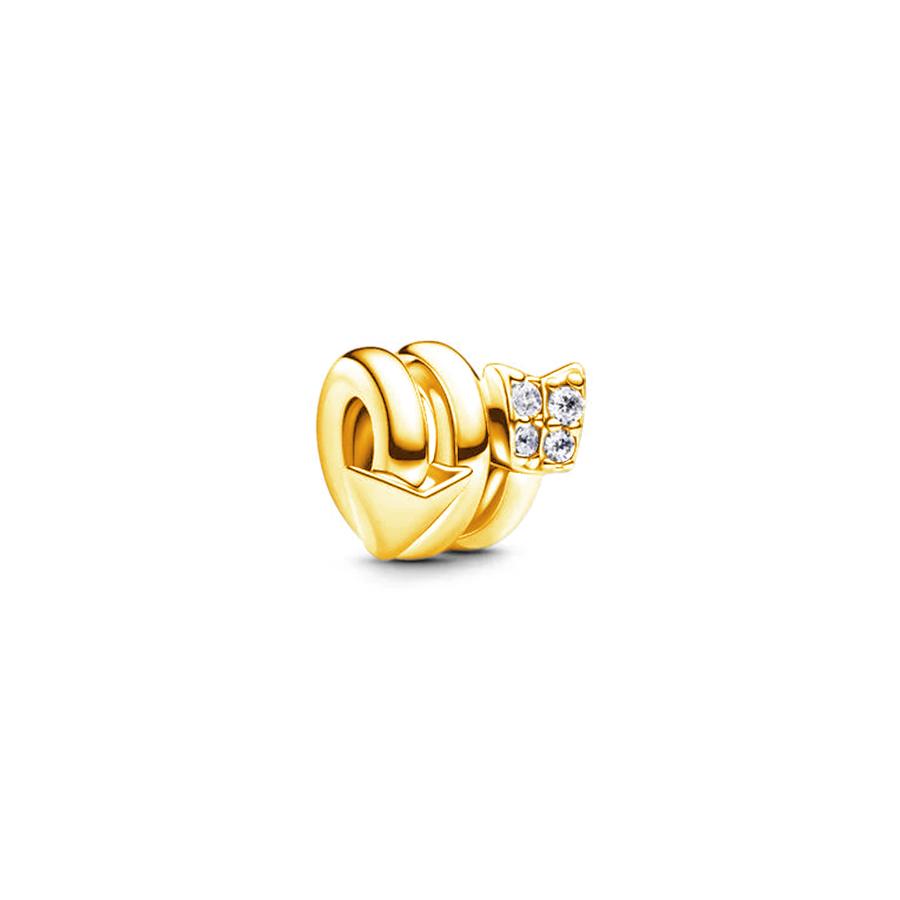 New Sparkling Golden Original Charms DIY Fine Jewelry Gifts Safety Chain Snowflake Blossom Hearts Beads Fit Snake Bracelets