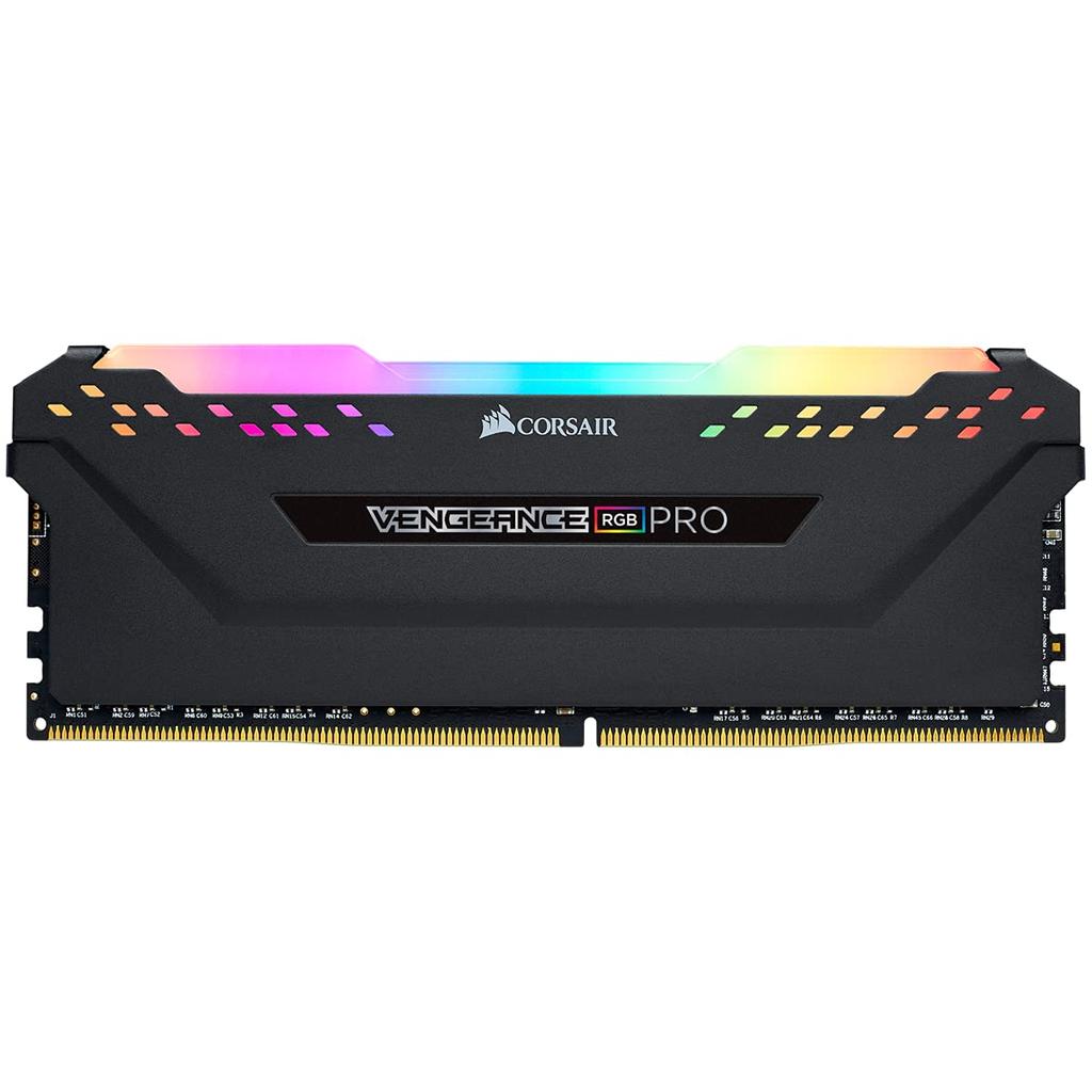 CORSAIR Desktop PC Memory for AMD VENGEANCE RGB PRO Series 16GB X CMW16GX4M1Z3600C18 DDR4-3600MHz [16GB 1]