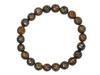 Bracciale Certificato in Bronzite per Donne Uomini con Cristallo Curativo e Pietra Reiki - Bellissimo Bracciale con Perline Sfaccettate di Pietra Preziosa per Equilibrio, Armonia