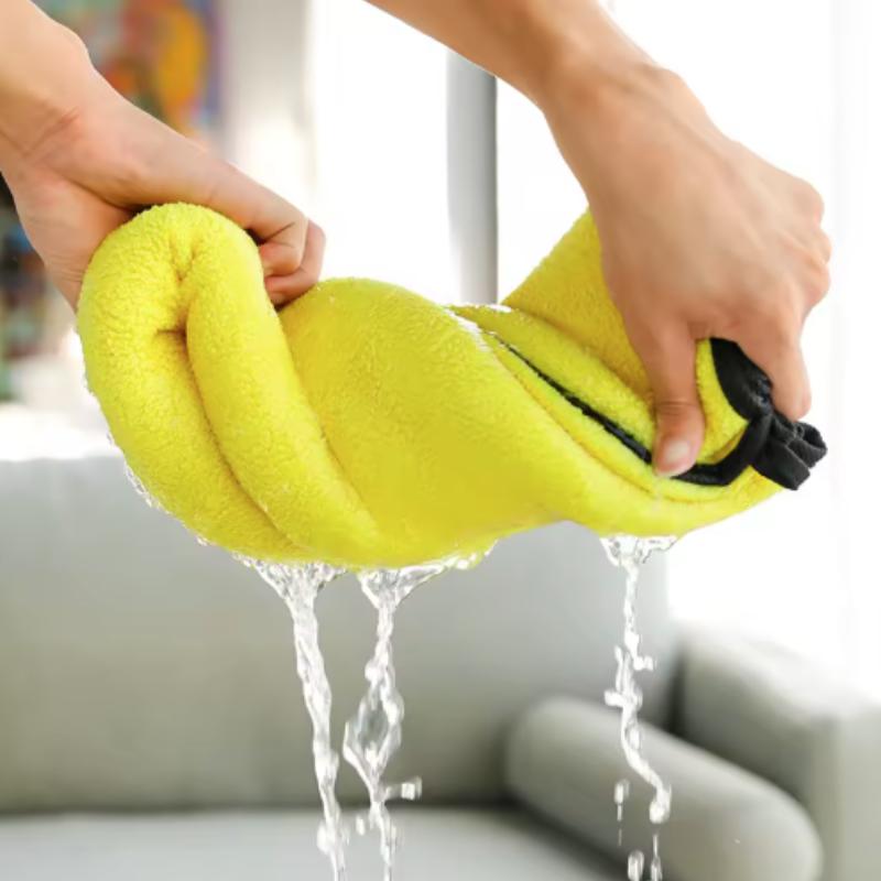 Absorbent Quick Drying Pet Towels Soft Fiber Dog And Cat Bath Towel Convenient Cleaning Towel Pet Supplies