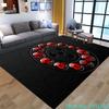 Bathroom Carpet Anime Uzumaki Naruto Cartoon Plush Rug Living Room Floor Mat Kitchen Bedroom Washable Non-slip Door Mats