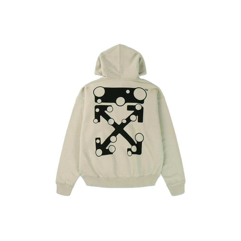 OFF WHITE FW21 Sweatshirt Men's Light Khaki OMBB085F21FLE0111710