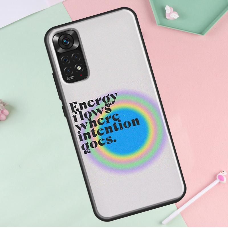 Ins Style Spiritual Angel Energy Hippie For Redmi Note 12 Pro Cover For Redmi Note 10 8 9 11 Pro 12S 11S 10S 9S 9C 10C 12C Case