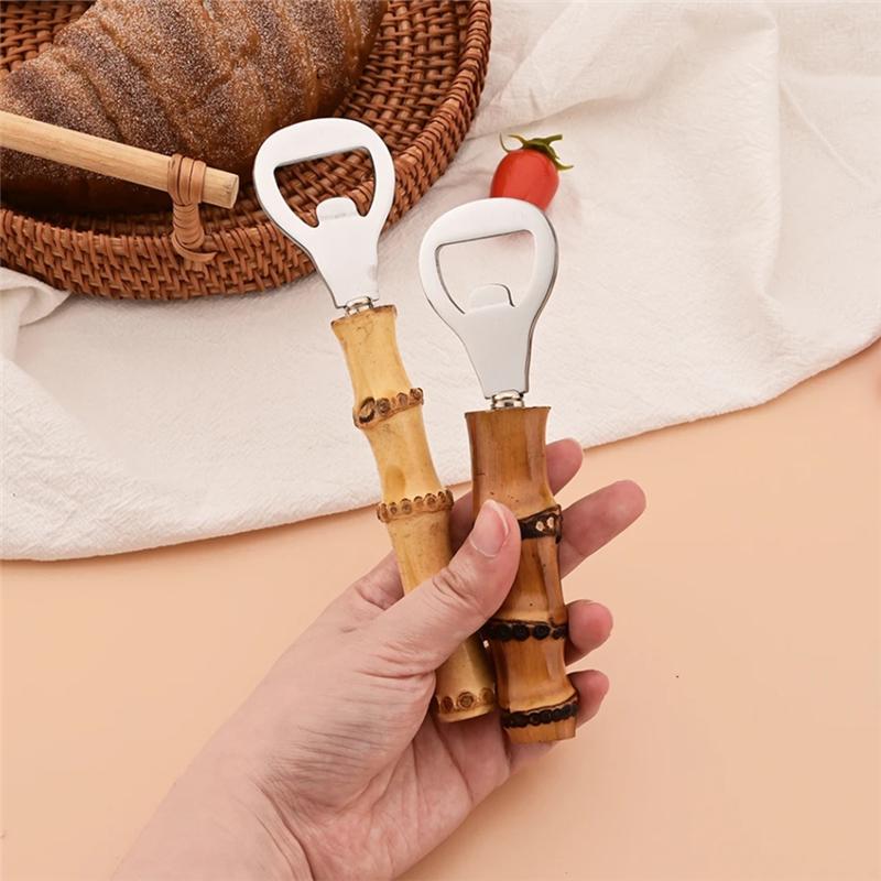 A84E-Portable Bottle Opener Multi-Function Bottle Opener Stainless Steel Beer Bottle Opener