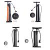 Bicycles Floor Pump with Gauge Manual Air Pumps Bike Tyre Pump Inflator for Road Bicycles Mountain Bicycles Sports Balls