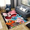 Tappeto Gumball Amazing World per Soggiorno Camera da Letto Casa Decorazione Divano, Tappetino Antiscivolo per Giochi Bambini