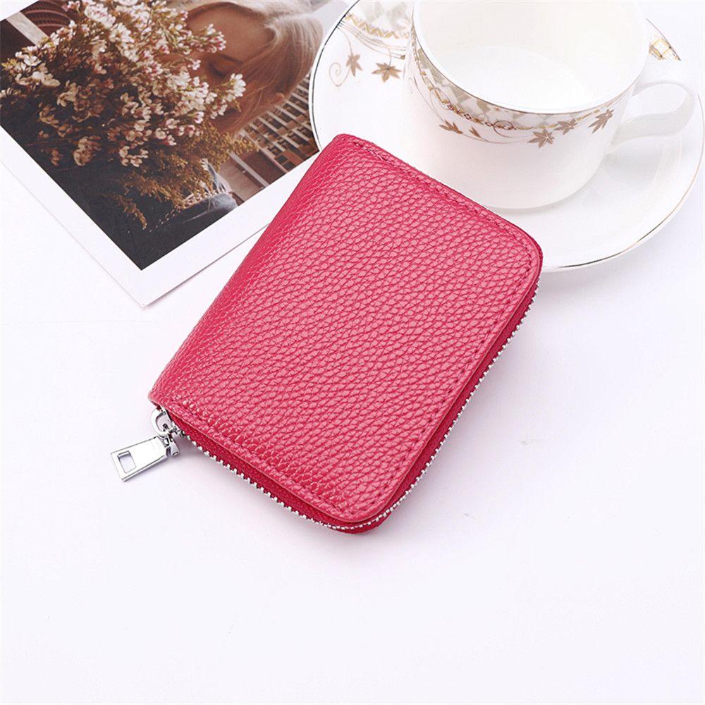 Bank/ID/Credit Card Holder Wallet Women/men Creative Business Card Holder PU Leather Wallet Fashion Card Case