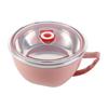 With Lid Handle Instant Noodle Bowl Double-layer Insulation Rice Bowl Soup Bowls   Rice Soup Noodle
