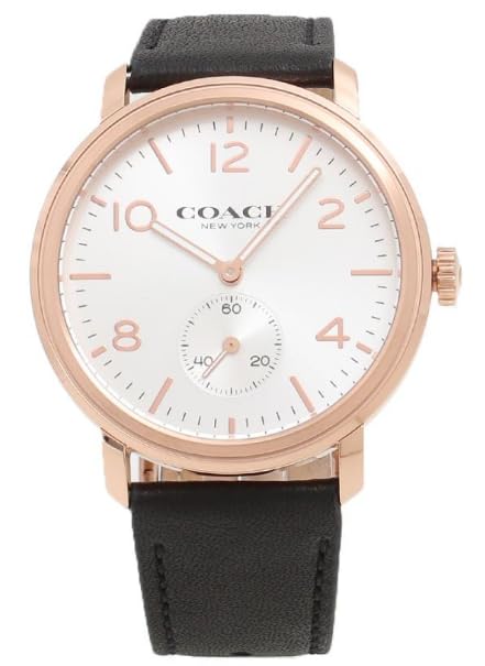 

Повседневные часы Harrison 14602543 черные [Coach] мужские [Товар] серебряный