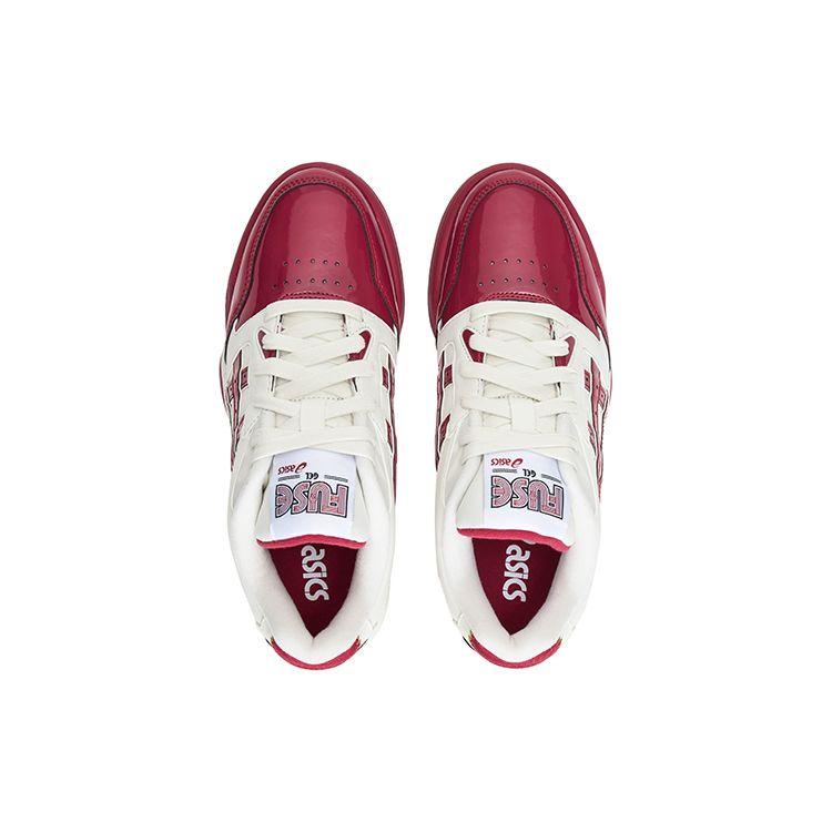 Asics Gel-Fuse Artisan Series New Year Limited Edition Retro Versatile Thick Sole Leather Low-Top Retro Basketball Shoes Unisex Sneaker 1203A590-600