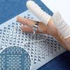 8/9/24/32 ks Šablony pro výšivku Sashiko Opakovaně použitelné Šablony pro šití zvířat Vzory pro DIY výšivku Geometrické lineární šablony pro prošívání