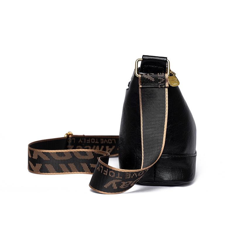 Vintage Printed Multi-compartment Crossbody Bag Women's Shoulder Bag Lightweight Commuter Mother Bag