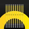 10/6pcs High Hardness Cross Screwdriver Bit Non-slip PH2 Screwdriver Set  Impact Drill Bit