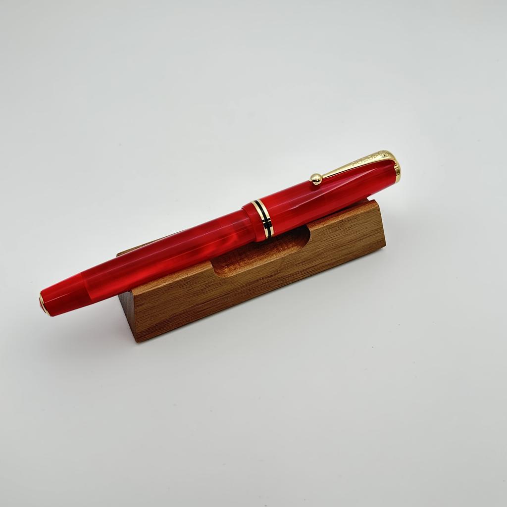 ADMOK 28 Pluma Fuente de Llenado al Vacío Plumín F/M BOCK Diseño Vintage Caligrafía Clásica Regalo PARA Coleccionista Regalo de Negocios Bolígrafo
