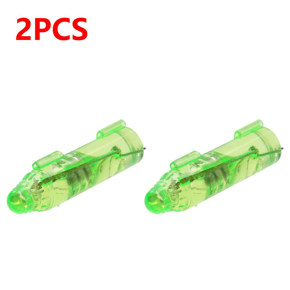 1/2PCS Deep Drop Fishing Light Multicolor Underwater Fish Attracting Indicator Lure LED Fishing Flash Light Bait Flashing Light