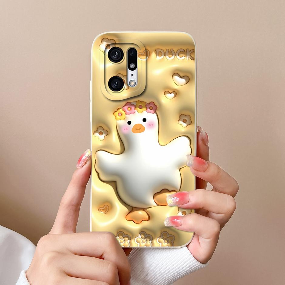 Case For Oppo Find X5 Pro Creative Graffiti Cartoon Astronaut Silicone Soft TPU Shockproof Cover For OppoFindX5 FindX5Pro Fundas