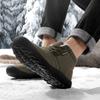 Size 39-48 Mid-cut Thick Cotton Lined Large Size Men Snow Boots Warm Non-slip Outdoor Cold Weather Winter Walking Footwear