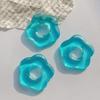 Colorful Flower Pendants DIY Necklace Bracelet Earrings Setting Pendant for Jewelry Making Findings Vanlentines Gift
