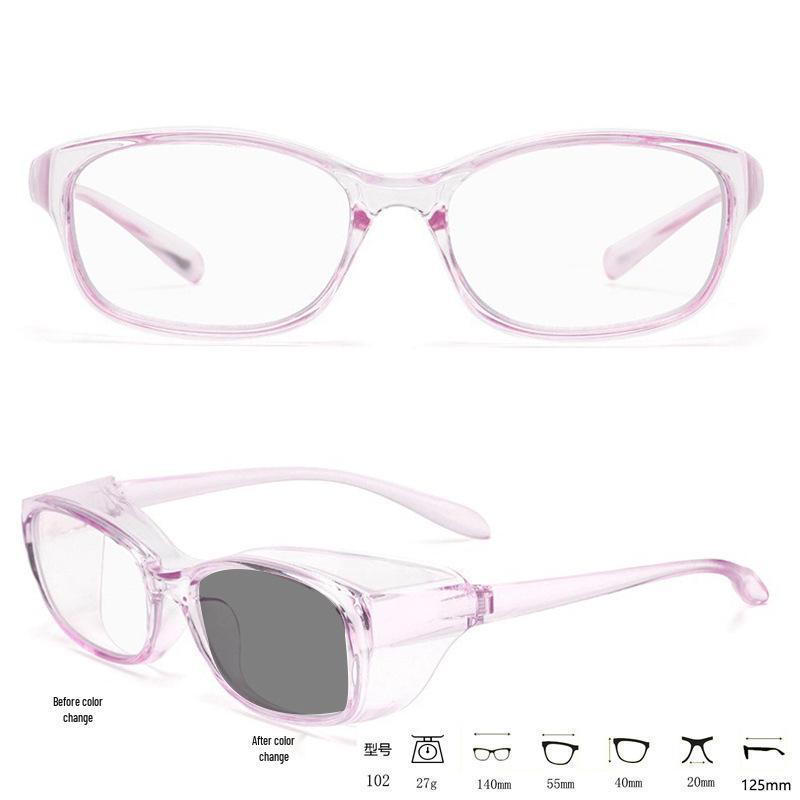 New Anti-Pollen Silicone Ring Polarized Photochromic UV Protection Anti-Fog Sunglasses