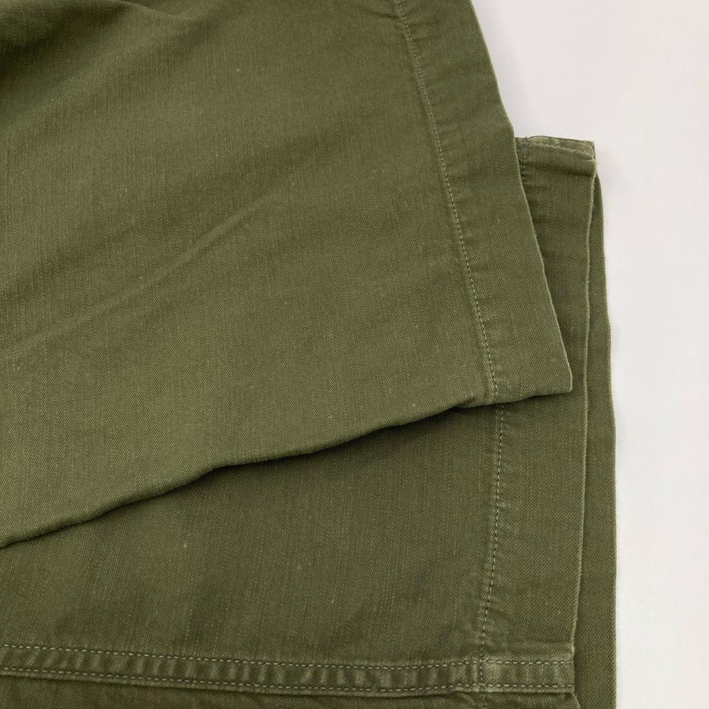 THE SHINZONE 24MMSPA03 24Stainless Steel Khaki Washed Baker Pants Bottoms 34 khakiUsed