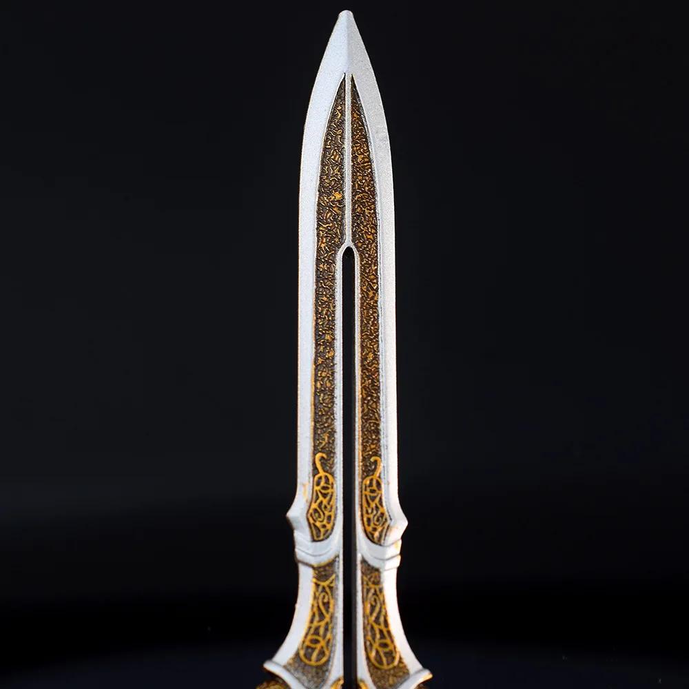 20cm God of War 4 Katana Sword Metal Anime Kratos Athena Blade Olympus Ghost Leviathan Chaos Real Japanese Katana Sabre Figure