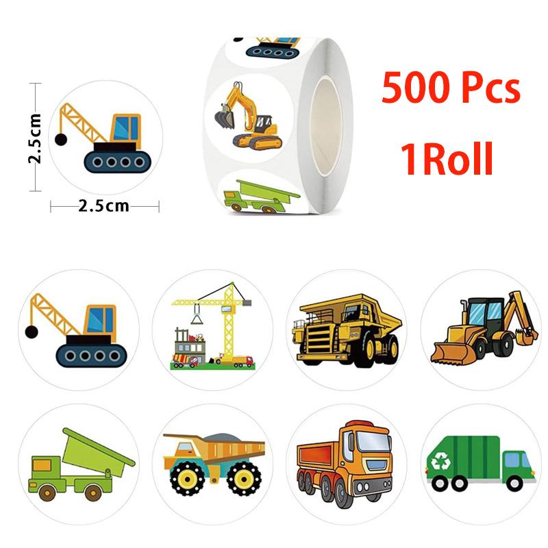 High-Quality 500/1000 High-Quality Pcs High-Quality Easykart High-Quality Truck Transport vehicle High-Quality Stickers High-Quality Construction