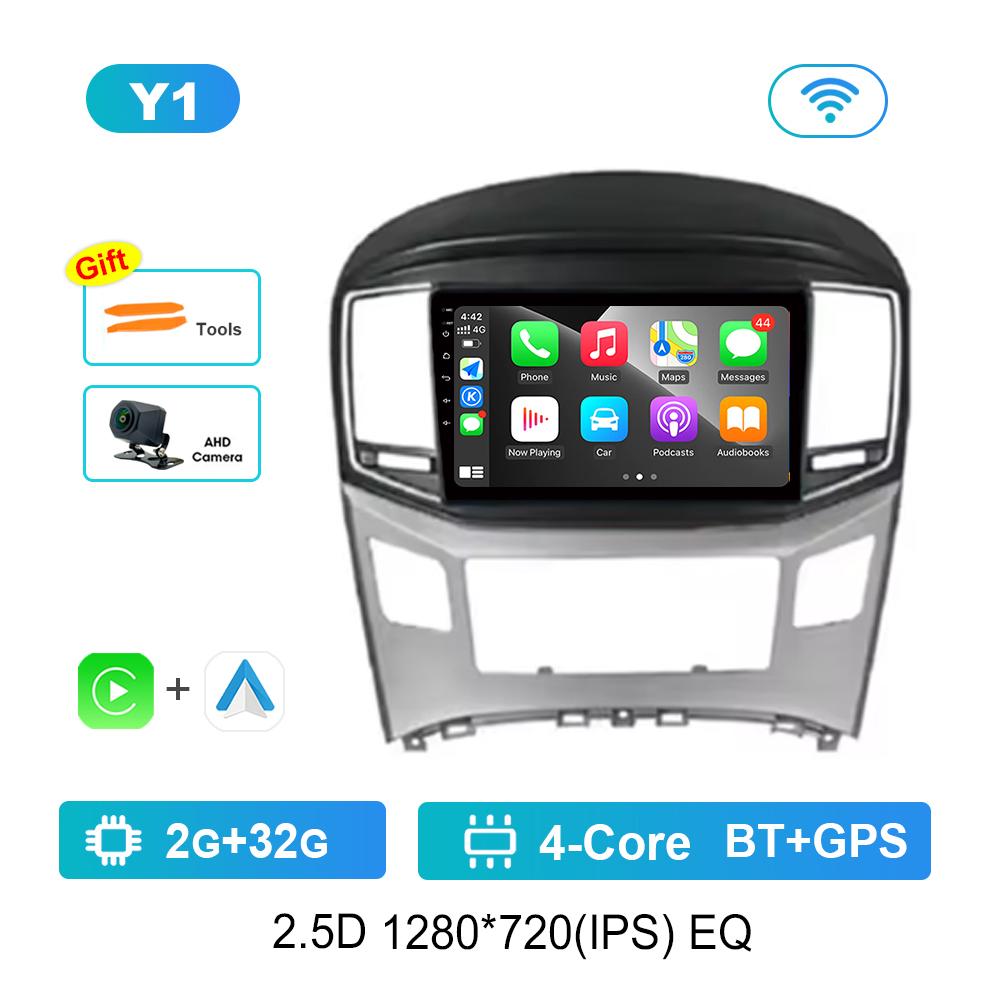 9 Inch Android OS for Hyundai H1 Grand Starex I8000 TQ 2007 - 2015 Car Radio Video Multimedia Player GPS 4G Bluetooth Auto Tools