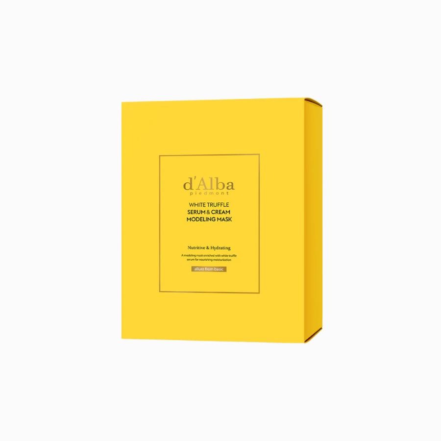 

d Alba Сыворотка и крем с белым трюфелем Моделирующая маска Питательная и увлажняющая 1 коробка