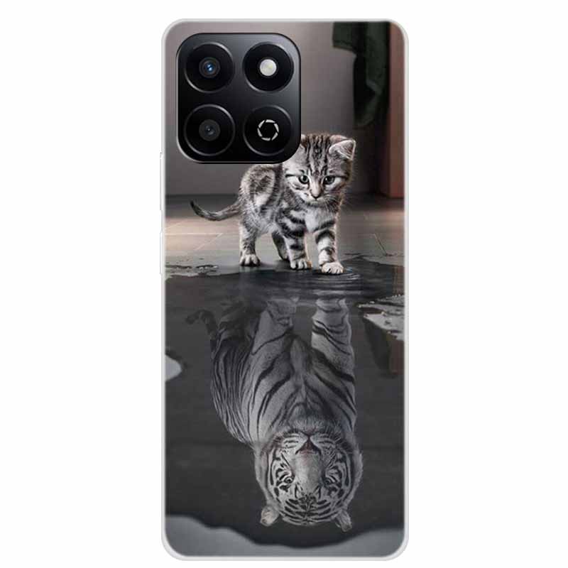 Cool Case For Honor X8C X8b X5b Plus Play 9A X6b X7c X6c Phone Case X 8 6 c b Clear Coque Transparent Silicone Soft Back Cover