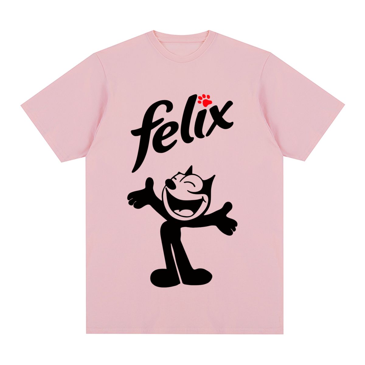 

Cat Felix Vintage T-shirt Animals Pets Cartoons Tv Shows Cotton Men T Shirt New Tee Tshirt Womens Tops 2XL