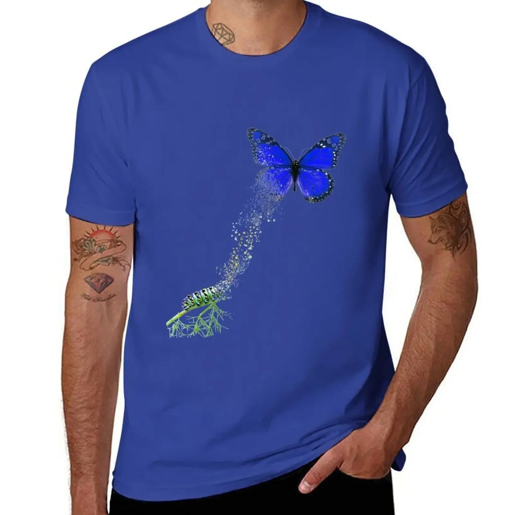 Butterfly T-Shirt vintage shirts graphic tees summer top Men's t shirts
