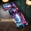 Nezuko & Tanjiro (1) Customize Name Flannel Kitchen Mat Soft Non-Slip Kitchen Floor Runner Rug for Home Kitchen Decor