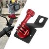 Motorcycle Action Camera Mount Aluminum Body And Secure Attachment Mechanism For First Person View Recording