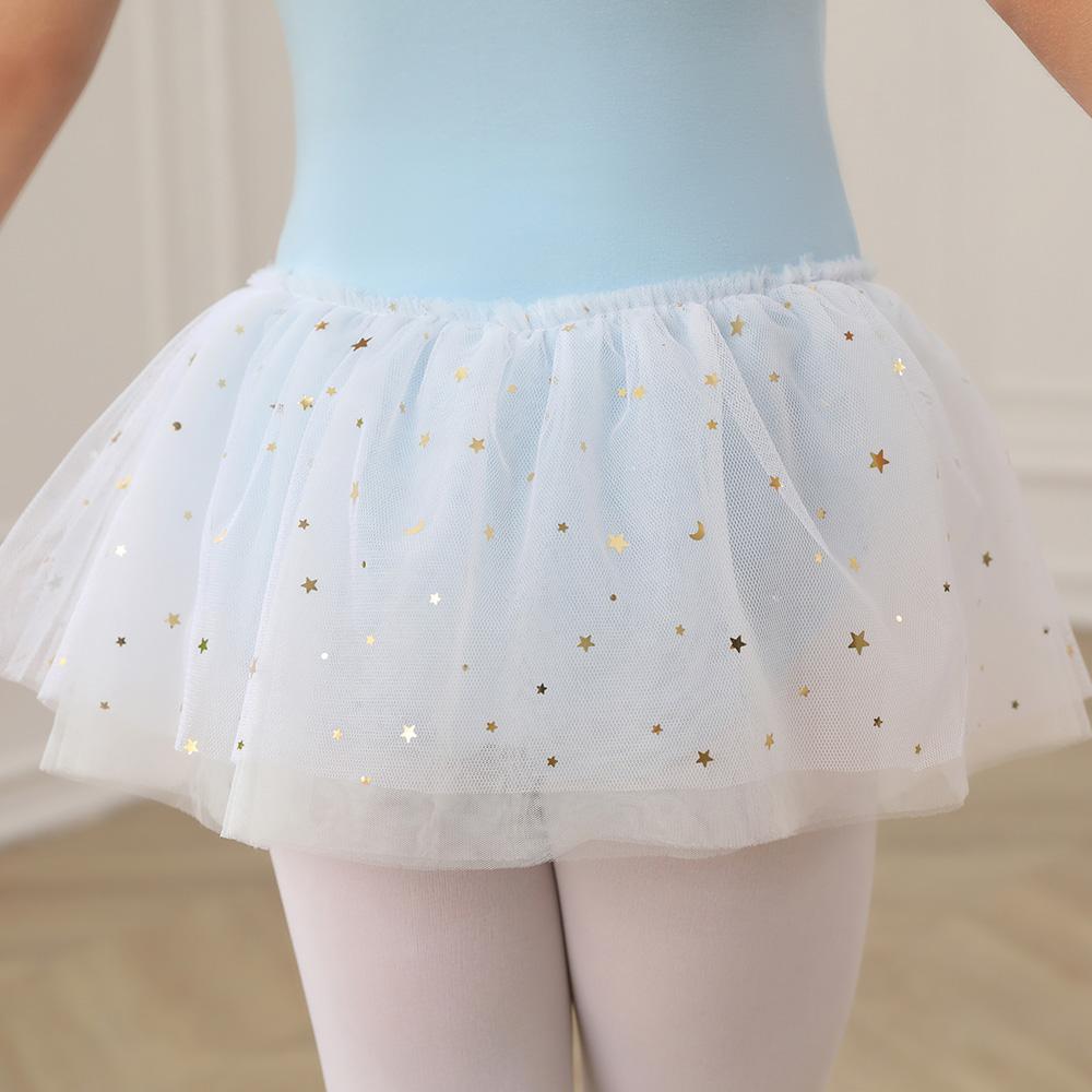 Sequins Dance Leotard Ballet Skirt Princess Sleeveless Ballet Clothes Girls GymnasticsTrainning Suit
