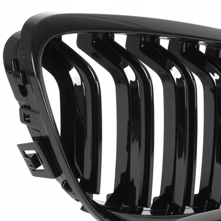 Nerki Grill Atrapa Czarny Połysk Do Bmw E90 E91Lifting 2008-2013