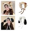 Furry Puppy Headbands Winter Ear Warmers Ear Bands Covers for Cold Weather Cartoon Headband Head Wrap Cute Puppy Ear