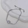 Adjustable Zircon Bracelet Waterproof Valentine's Day Bangle Friendship Bracelet  Hand Accessory