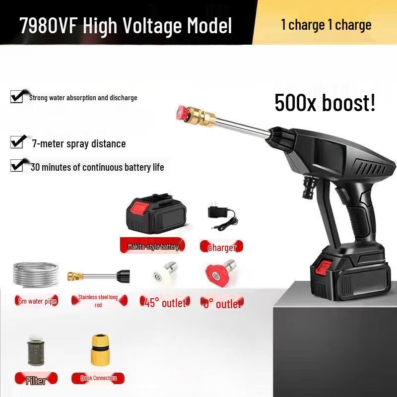 

Banjo Cordless High-Pressure Car Washer CN plug (adapter included)