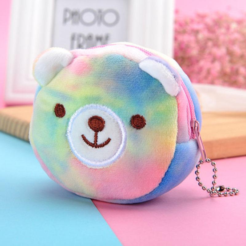 

Плюшевая стерео сумка для хранения Charm Multifunctional Student Cute Вместительная сумка с героями мультфильмов Чехол для карточек Сумка для монет Мини-кошелек для монет
