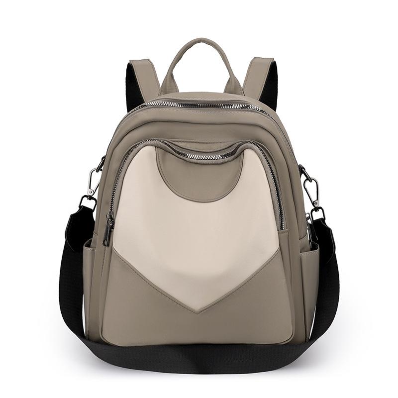 Schoolbag commuter simple backpack women's high sense niche 1011 new large-capacity bag fashionable versatile casual backpack