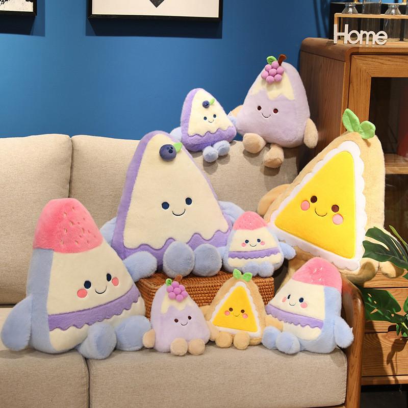 Grape Blueberry Mango Strawberry Cake Plush Toy Kids Birthday Gift Collection