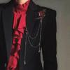 Mandala Brooch Chain Pin Temperament Fashion High End Accessories for Women Blazer Interview Outfit
